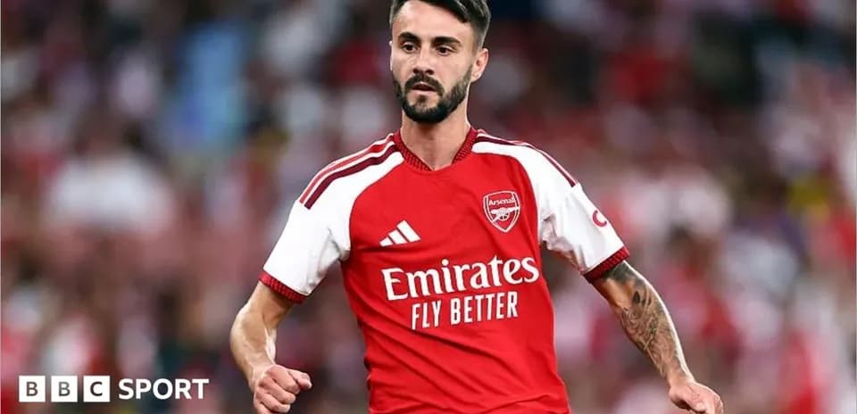 Arsenal player celebrating during a match