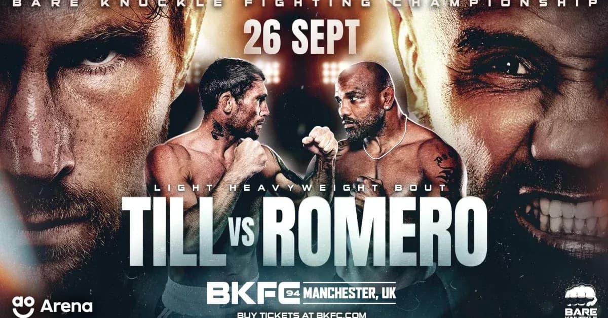 Promotional poster for BKFC 94 fight event