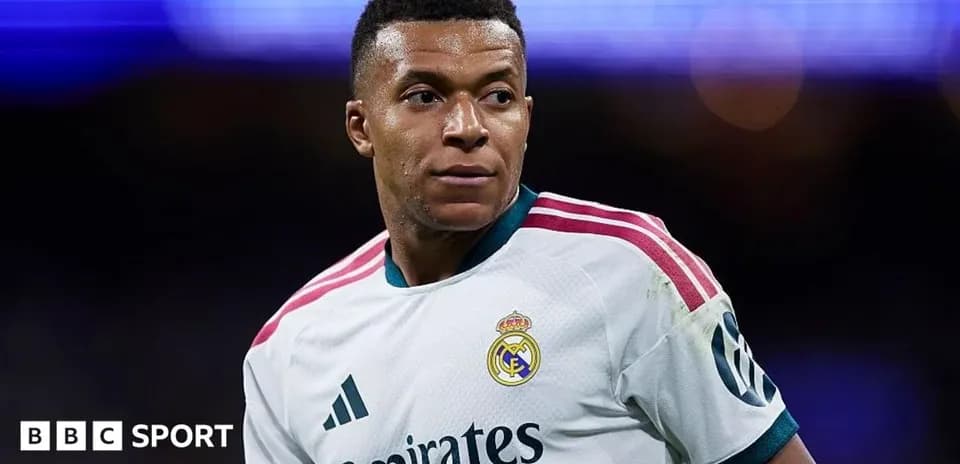 Player wearing Real Madrid kit during match