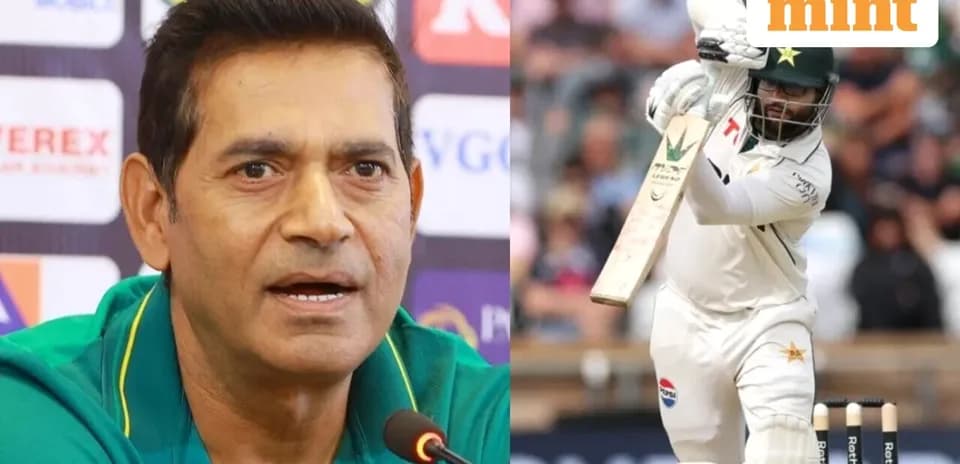 Cricketer batting during a match, coach speaking