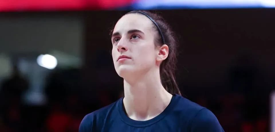 Basketball player focused before the game