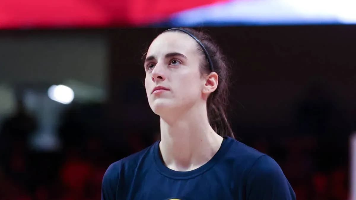 Basketball player focused before the game
