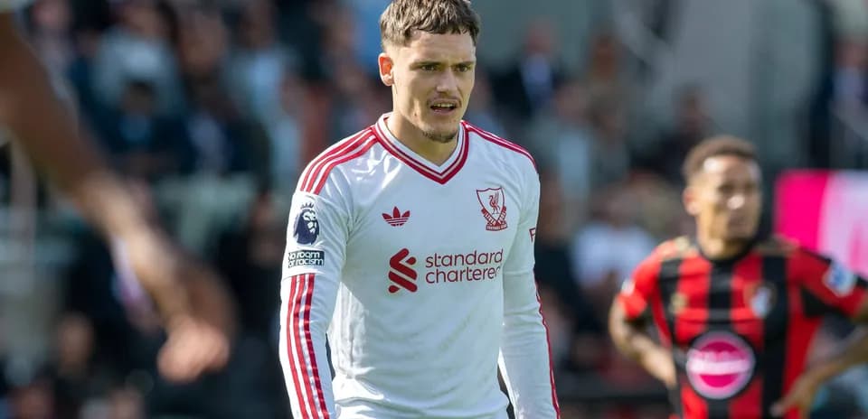 Liverpool player in action during a match