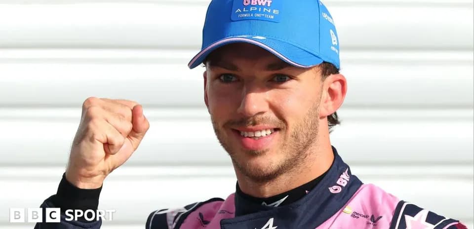 Driver celebrating with fist after race