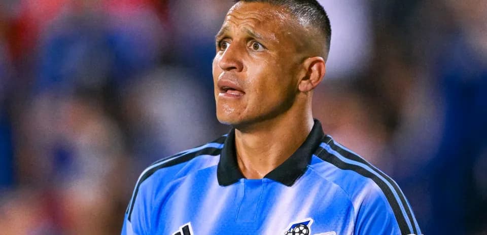 Player in blue jersey during a match