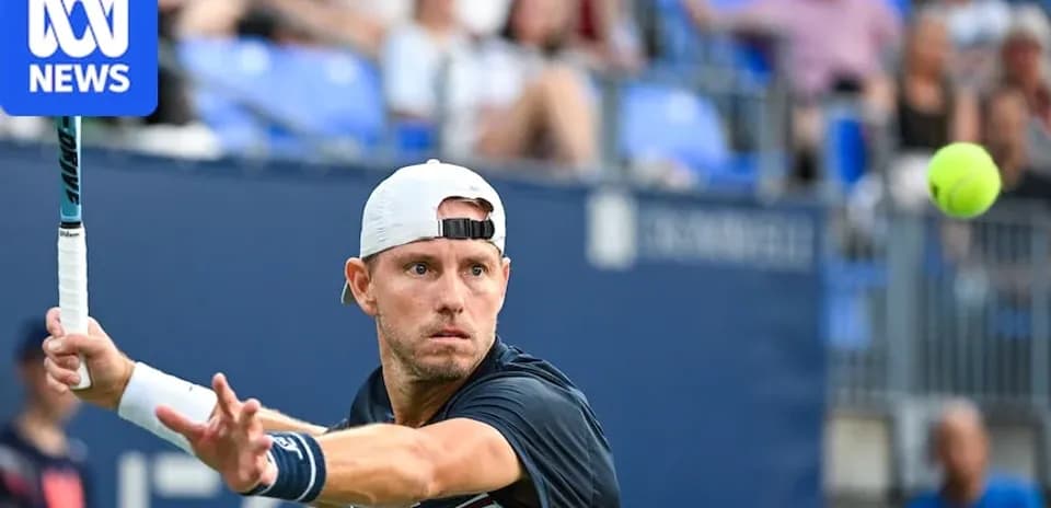 Player hitting a forehand shot during match