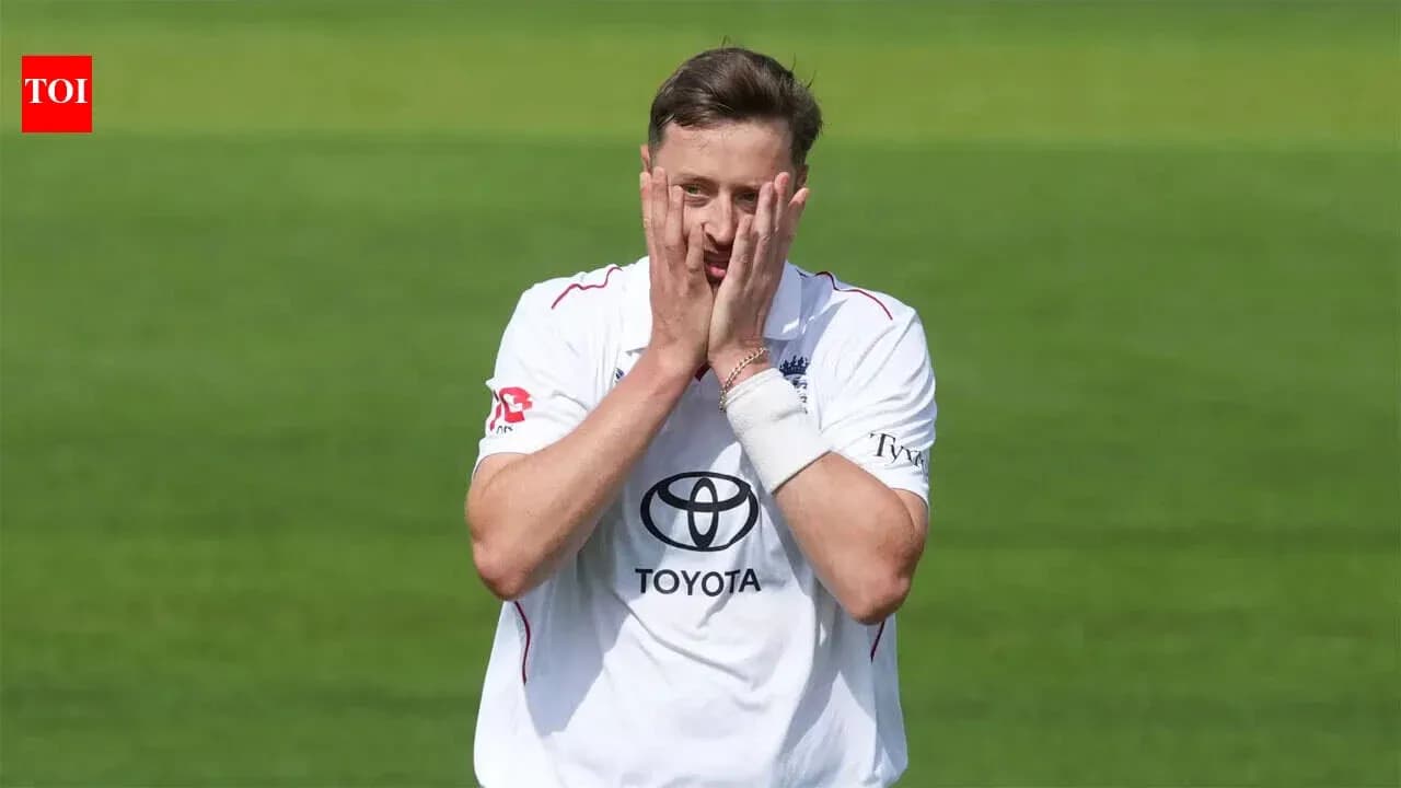 Cricketer expressing frustration during match
