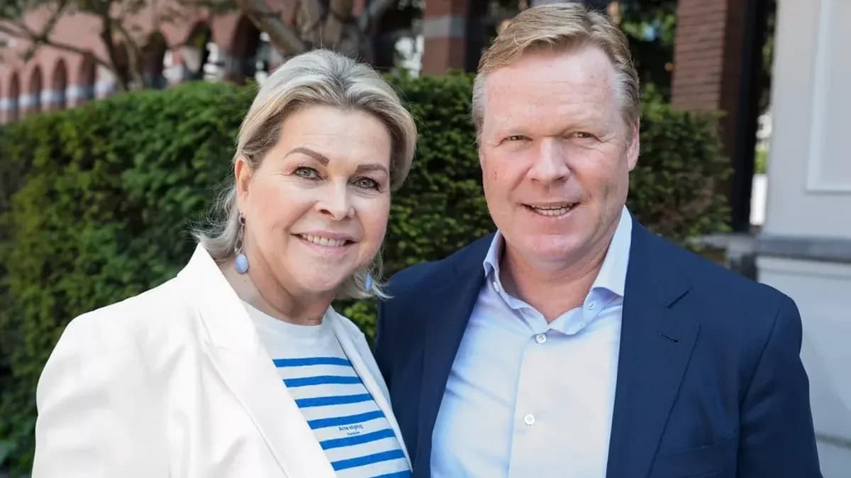 Two people smiling together outdoors