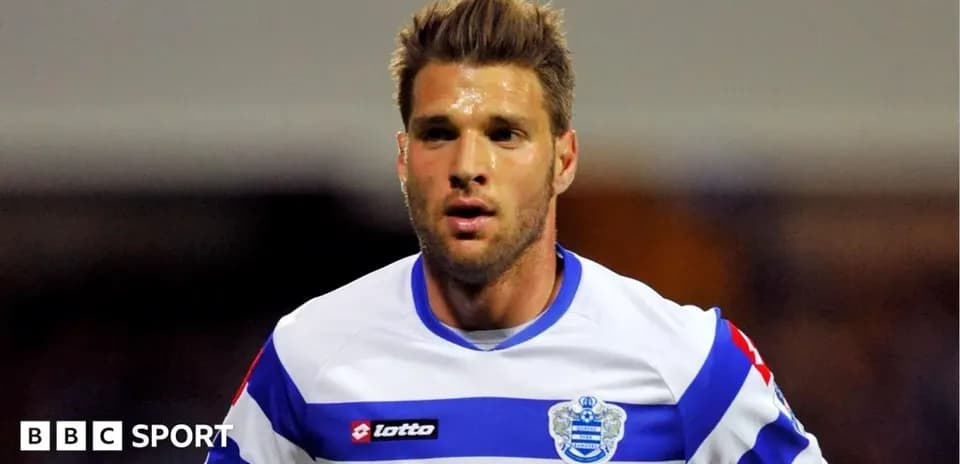 Player in QPR jersey during a match