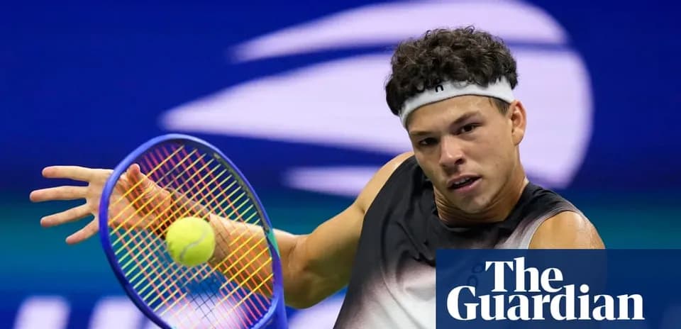 Player hitting a tennis ball during a match