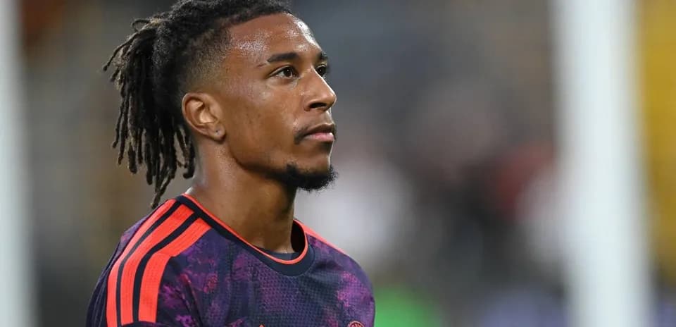 Player in Bayern Munich kit during match