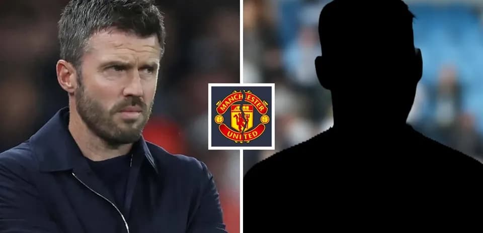 Manchester United manager and silhouette of player