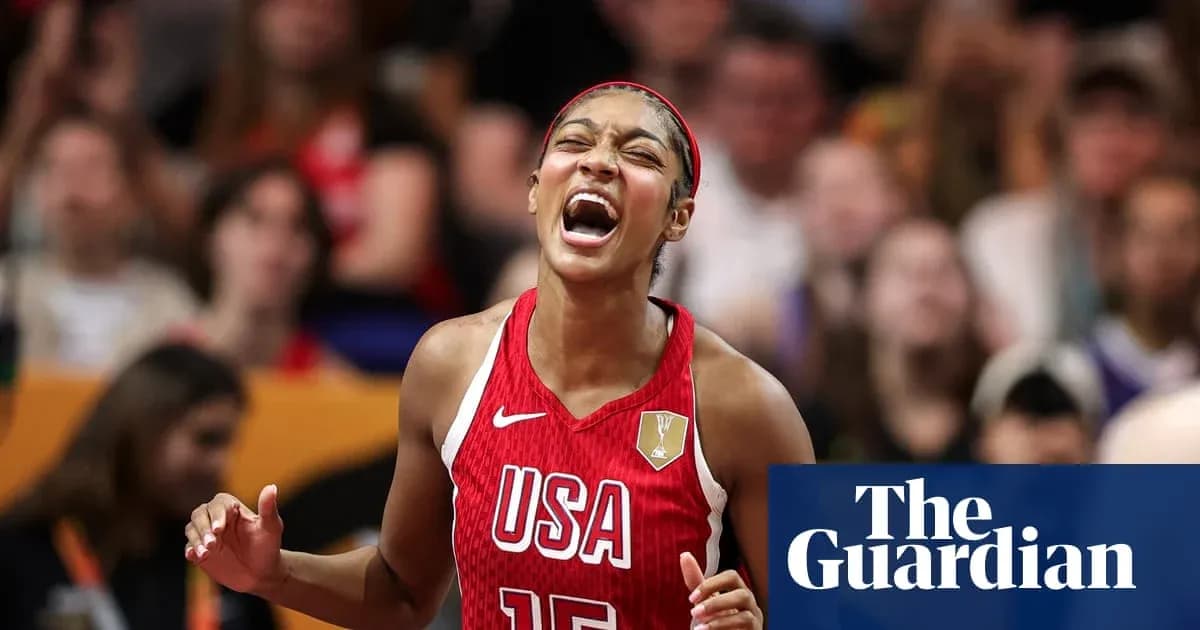 USA player celebrating during a basketball game
