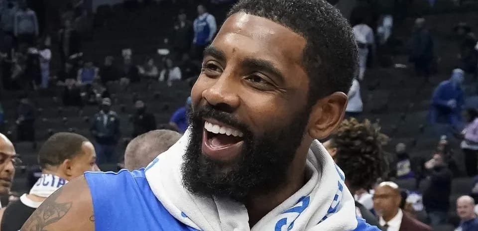 Player celebrating after a basketball game