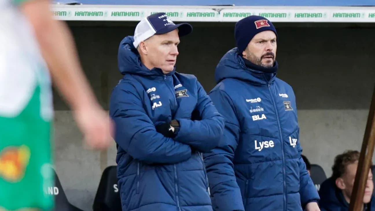 Coaches observing match from the sidelines