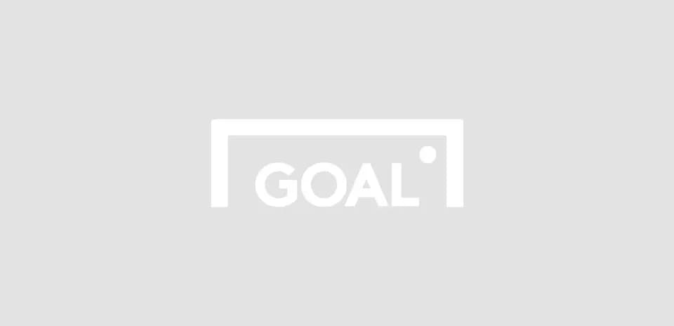 Soccer goal post with 'GOAL' text displayed