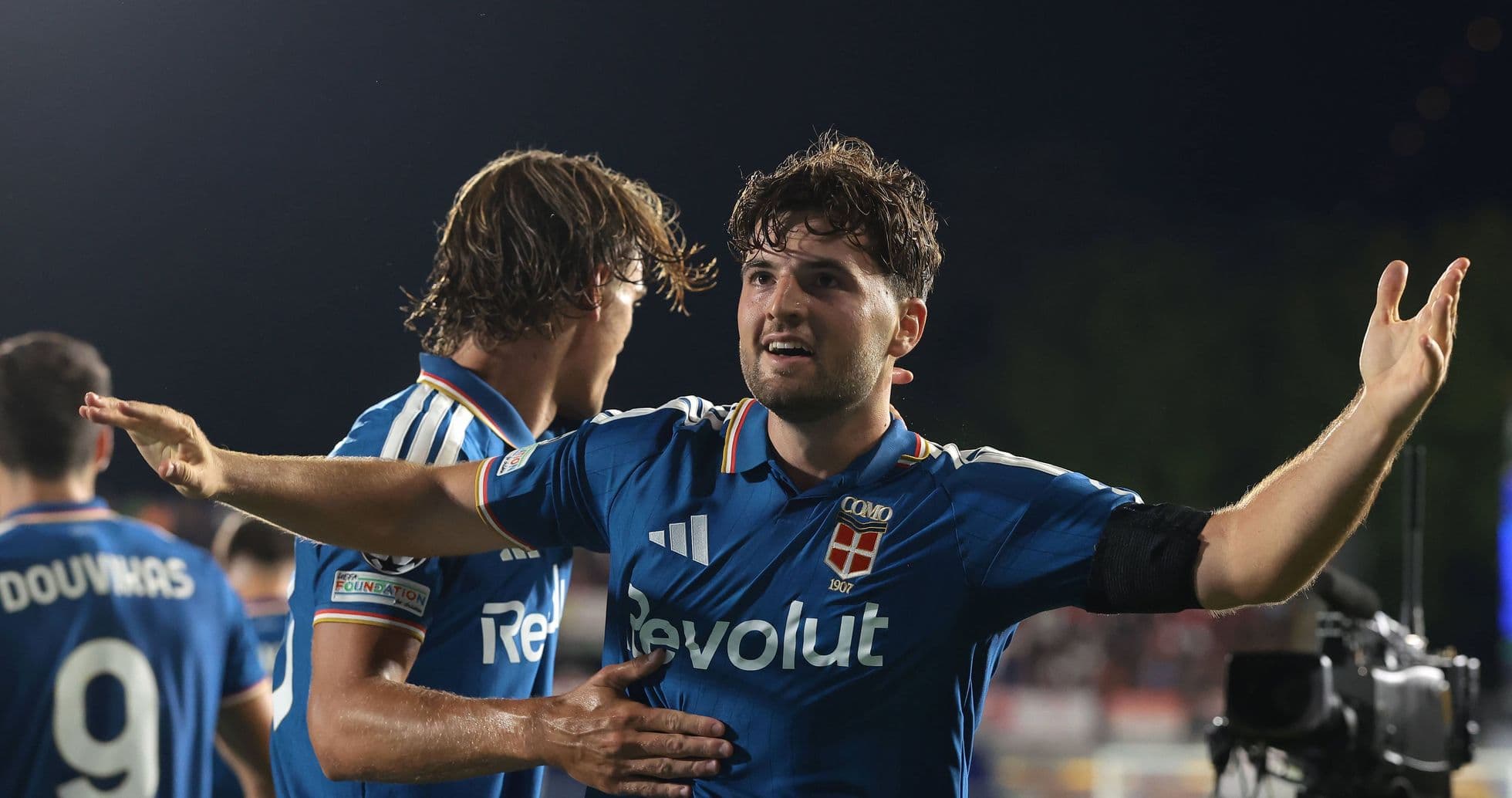 Player celebrating after scoring during a match