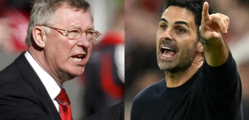 Two football managers passionately giving instructions