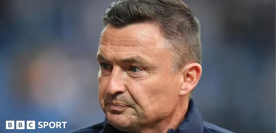 Manager speaking during a post-match interview