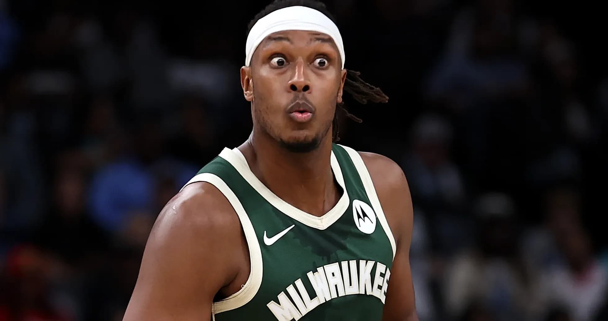 Player in Milwaukee Bucks uniform during game