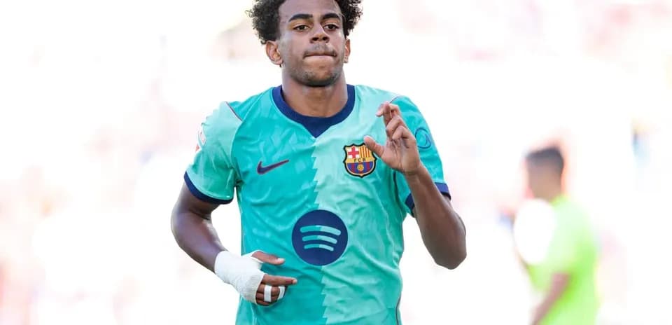 Player celebrating during a football match