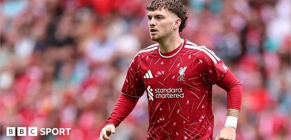 Liverpool player in red kit during match