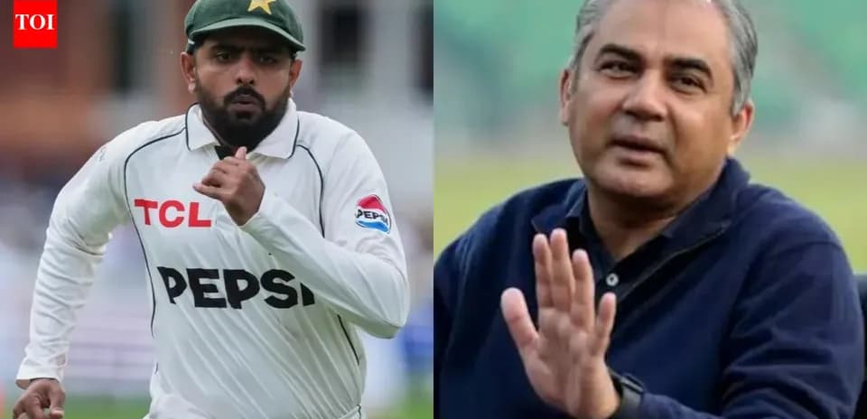 Cricketer running and coach speaking during interview