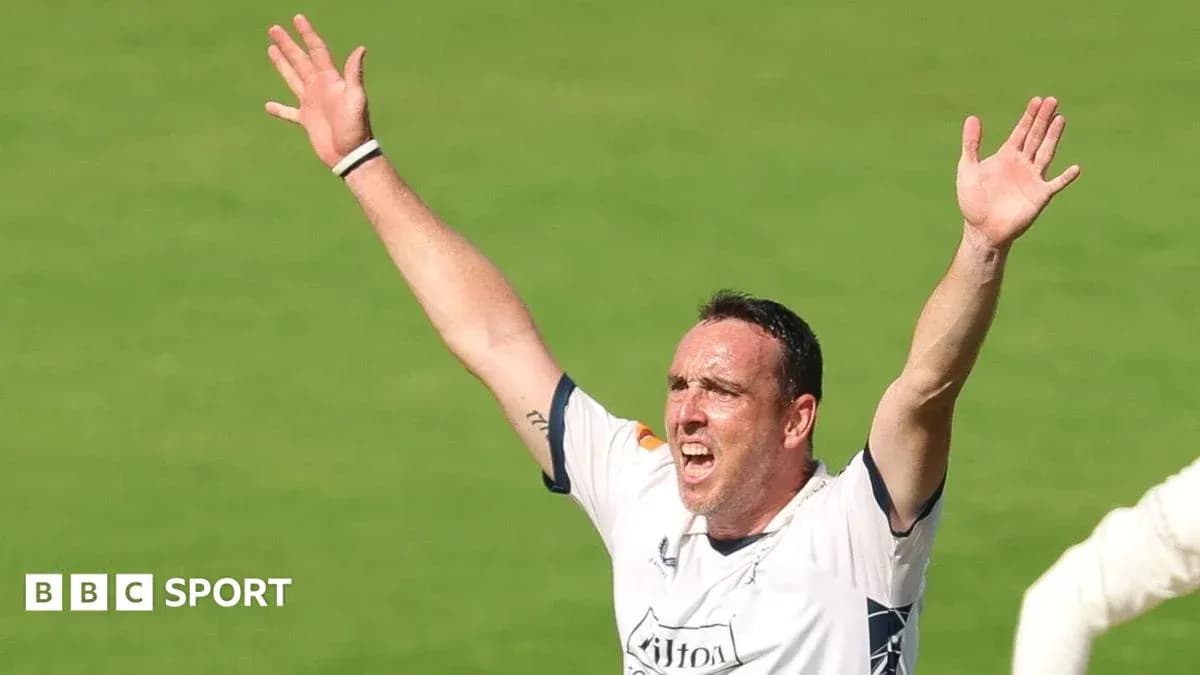 Cricketer celebrating after a successful appeal
