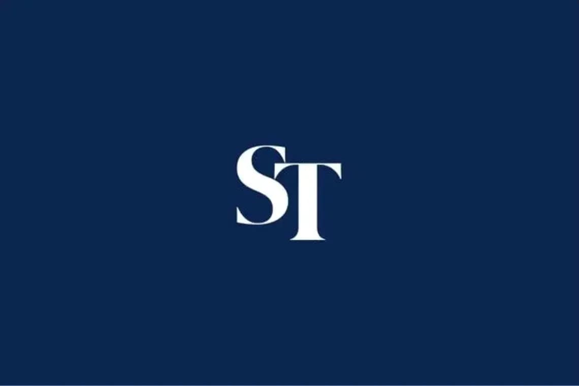 Logo of ST on a dark blue background Logo of ST on a dark blue background