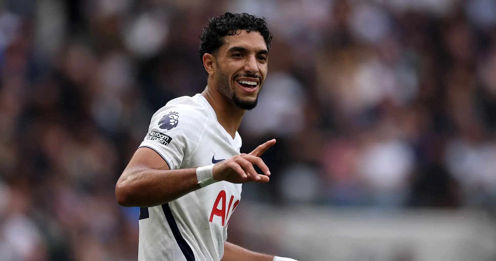 Player celebrating with a gesture during match Player celebrating with a gesture during match