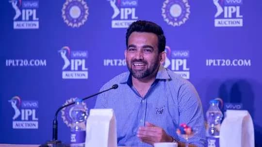 Cricketer speaking at IPL auction press conference Cricketer speaking at IPL auction press conference