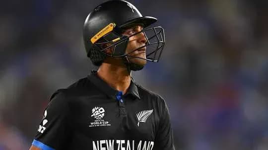 New Zealand player walking off field after dismissal New Zealand player walking off field after dismissal
