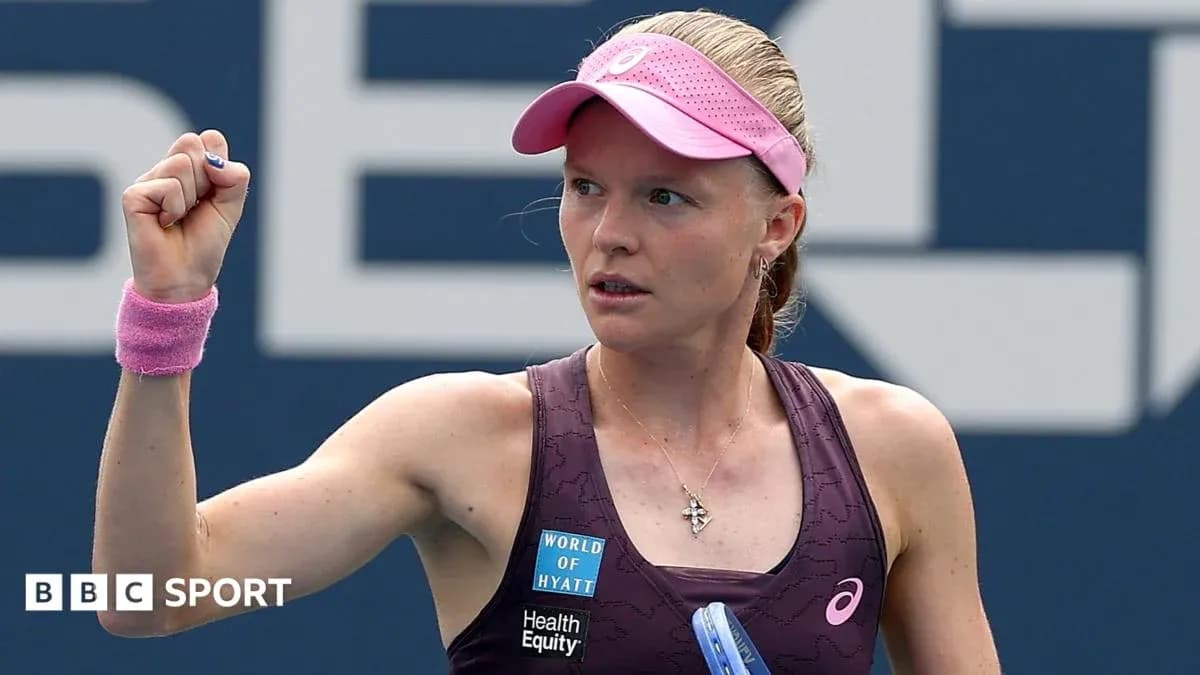 Female tennis player celebrating a point on court Female tennis player celebrating a point on court