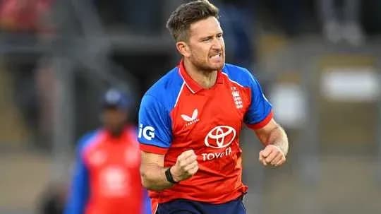 Cricketer celebrating after taking a wicket Cricketer celebrating after taking a wicket