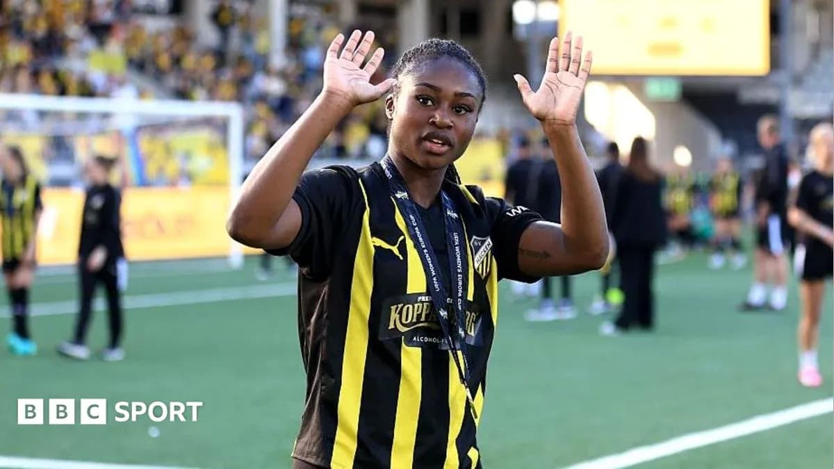Player waving with hands at the stadium Player waving with hands at the stadium