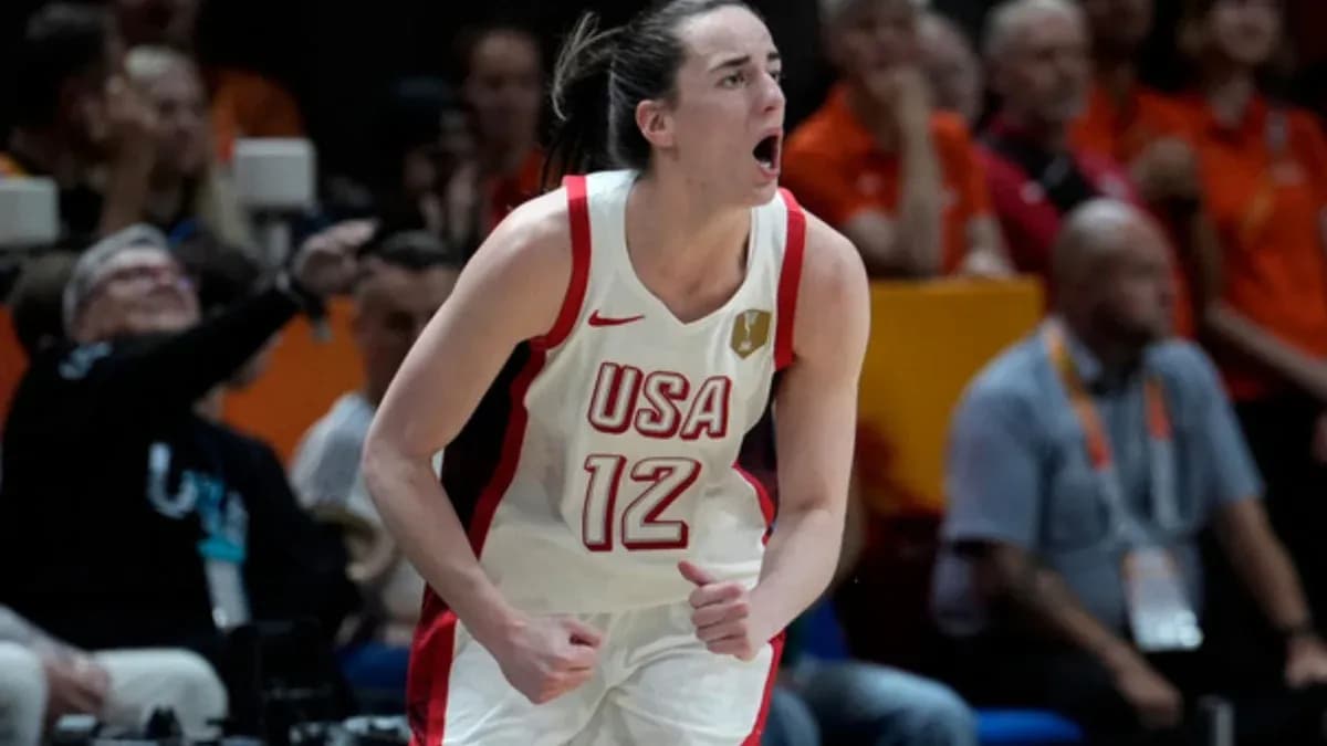 Player celebrating during a basketball game Player celebrating during a basketball game