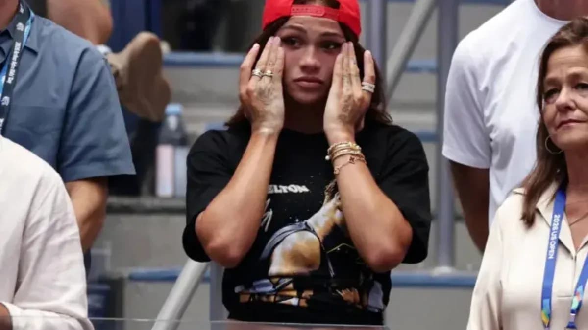 Spectators reacting during a tense moment at event Spectators reacting during a tense moment at event