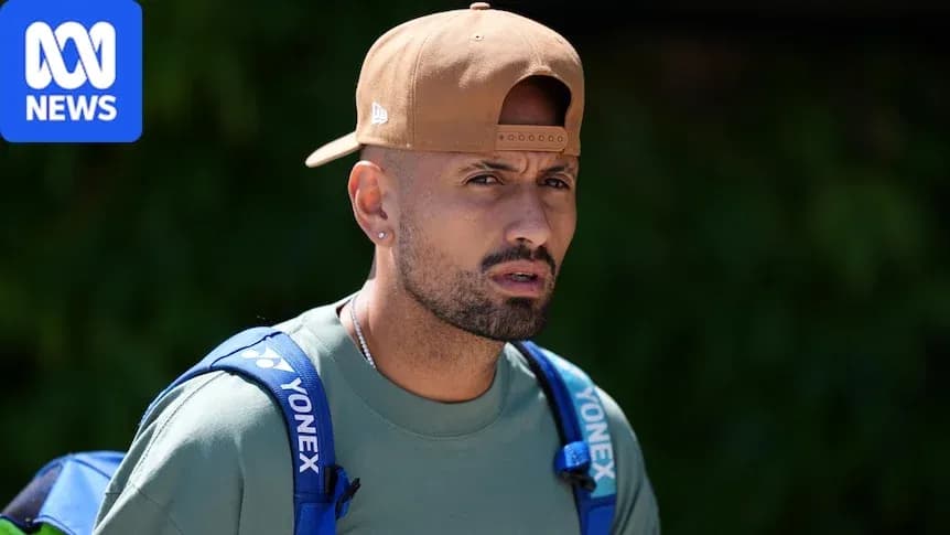 Tennis player walking with backpack and cap Tennis player walking with backpack and cap